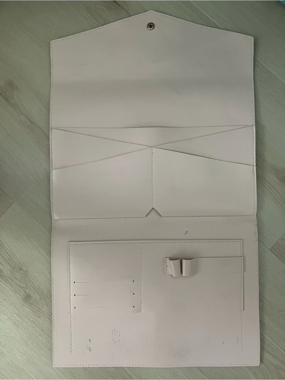 Women's Soft Pink Envelope Portfolio